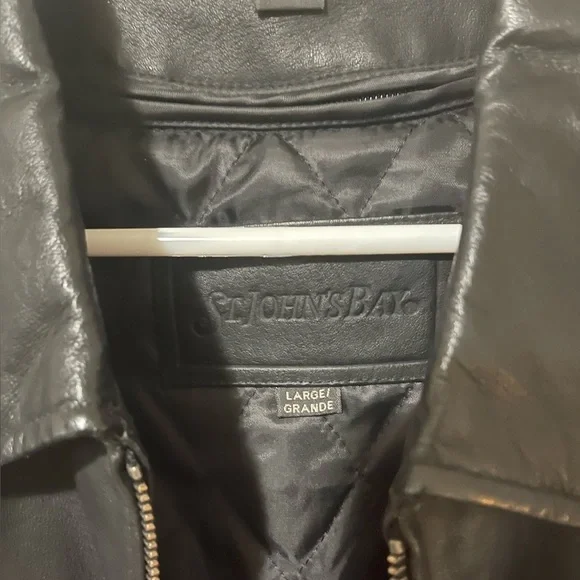 Vintage men St.John’s Bay Black jacket - Picture 5 of 6